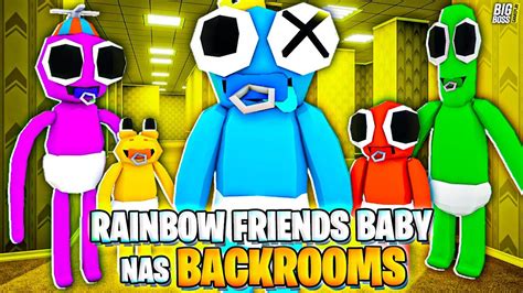 Novos Rainbow Friends Nas Backrooms Novas TransformaÇÕes Em Find The Backrooms Morphs Youtube