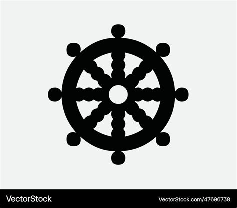 Buddhist Symbols Wheel Of Life