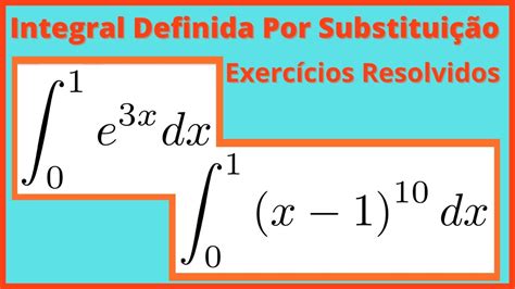 Integral Definida Exerc Cios Resolvidos Edukita