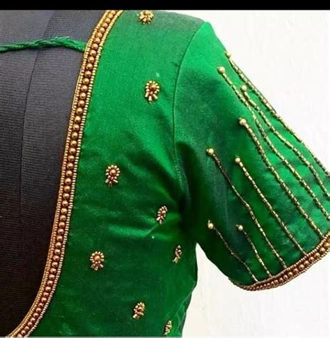 Top 999 Simple Aari Work Blouse Designs Images Amazing Collection