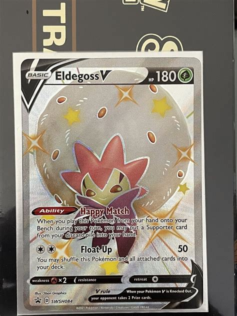 Eldegoss V Full Art Swsh Shiny Promo Shining Fates Mint Nm Pokemon