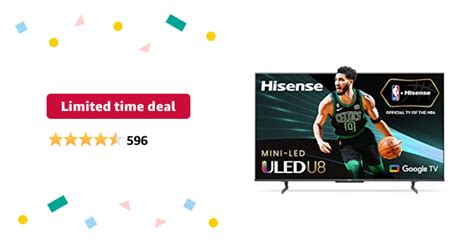 Hisense U H Qled U H Series Quantum K Uled Mini Led Inch Class