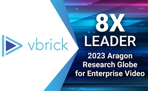 Vbrick Named 8 Time Leader In The Aragon Research Globe™ For Enterprise