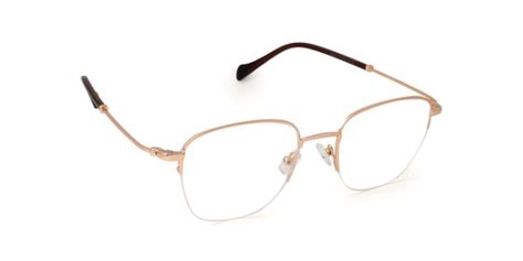 Mirar Clear Half Frame Wayfarer Eyeglasses E25b9803 ₹1990