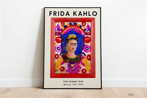 Frida Kahlo El Marco 1938 Kahlo Poster Frida Khalo Etsy