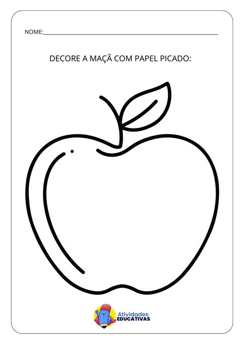 Atividade Sobre Alimentação Saudavel Educação Infantil