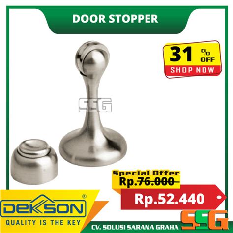 Jual Door Stopper Magnet Dekkson Ds Mds Sn Aksesoris Pintu Penahan