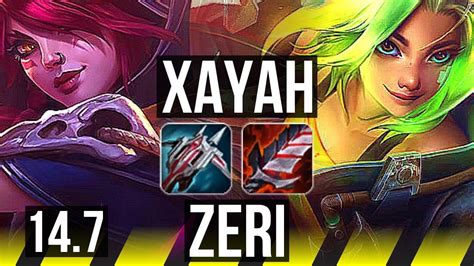 Xayah And Skarner Vs Zeri And Blitzcrank Adc Rank 1 Xayah Rank 9