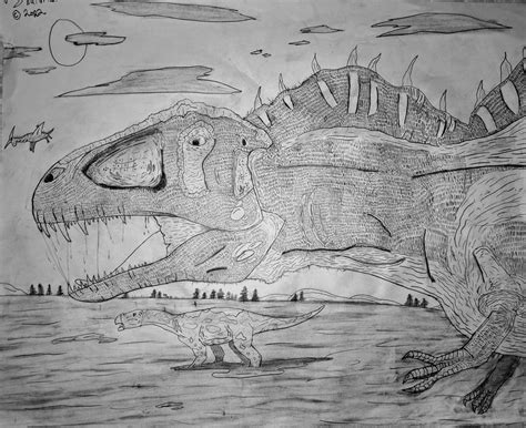 Acrocanthosaurus by VSArtOfThePast on DeviantArt