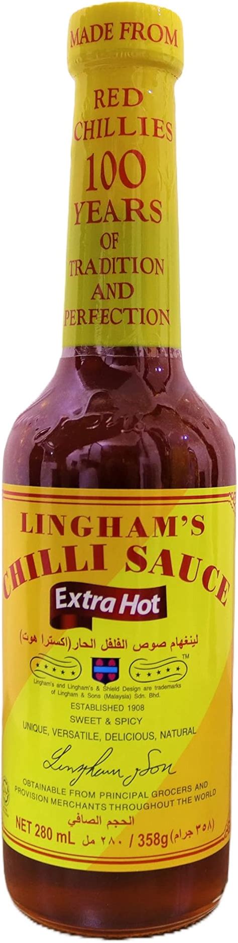 Lingham S Extra Hot Chilli Sauce 280ml Amazon Co Uk Grocery
