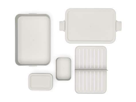 Brabantia Pojemnik Na Lunch Make Take Bento Light Grey