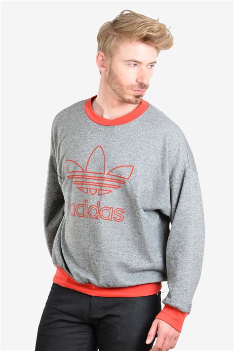 Vintage S Men S Adidas Sweatshirt Size Xl Brick Vintage