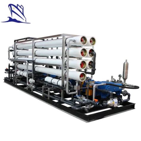 Marine Plant Reverse Osmosis System Water Desalination Plant For Sea