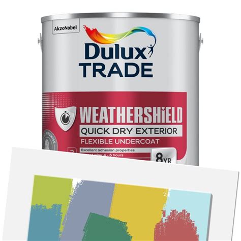 Dulux Trade Weathershield Exterior Quick Drying Undercoat Tinted 3001 5l