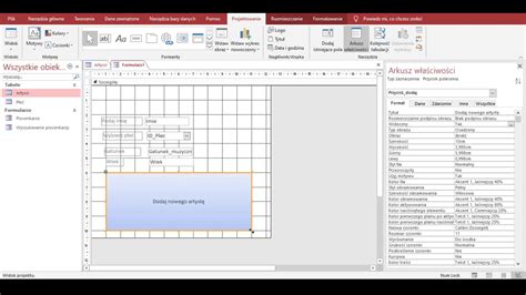 Lek9 Formularz Do Wprowadzania Danych W Programie MS Access YouTube