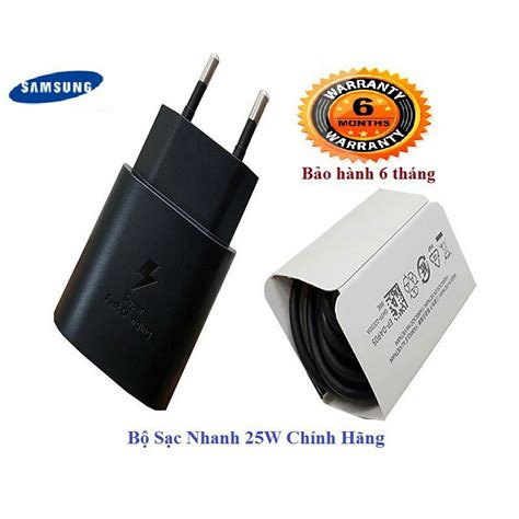 Củ sạc nhanh Dây sạc Samsung Chính Hãng 25W Chân Type C cho S21