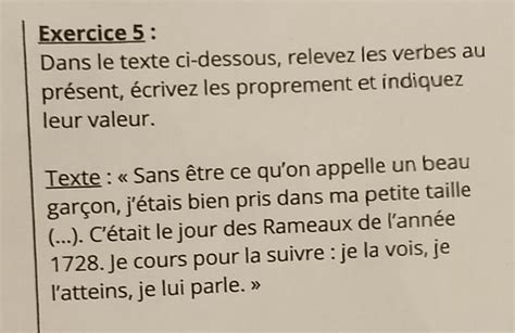 Bonjour J Aimerais De L Aide Pour Cette Exercice Merci A Vous