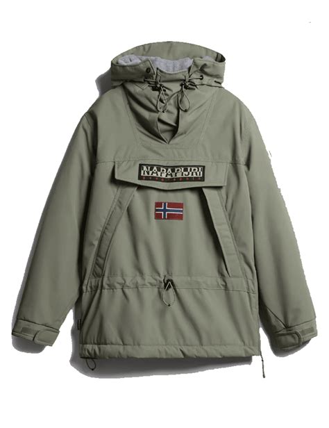 Napapijri Skidoo Jacket 4 - Green Lichen - Clothing from Fat Buddha ...