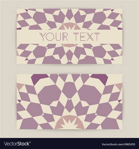 card templates royalty  vector image vectorstock