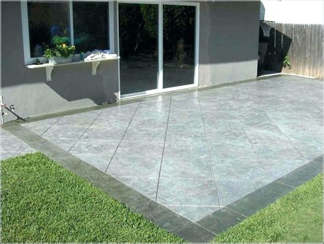 Backyard Cement Patio Designs Locurasdelibertad