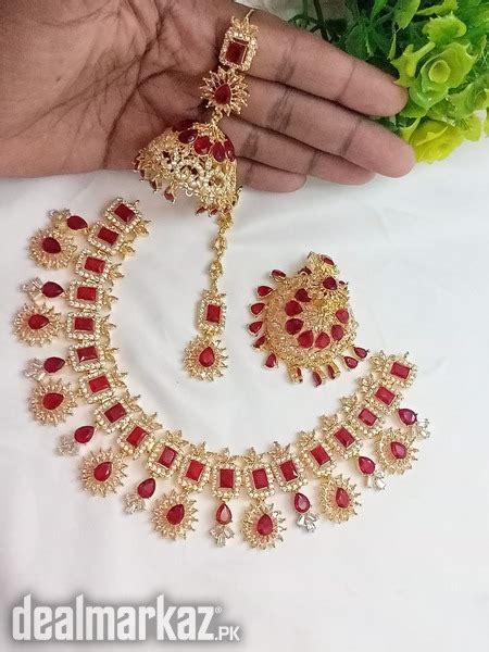 Indian Style Zarqoon Set Jewellery For Women In Karachi