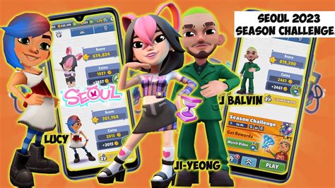 Subway Surfers Seoul Season Challenge Ji Yeong Lycy J Balvin