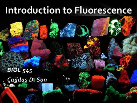 Introduction To Fluorescence