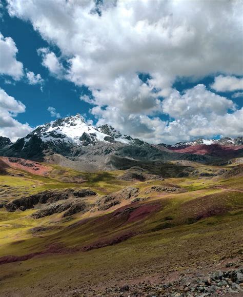 Landscape of Hills and Mountains · Free Stock Photo