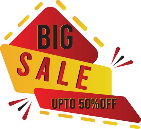 Editable Big Sale Upto 50 percent Off Vector Illustration 11858878 ...