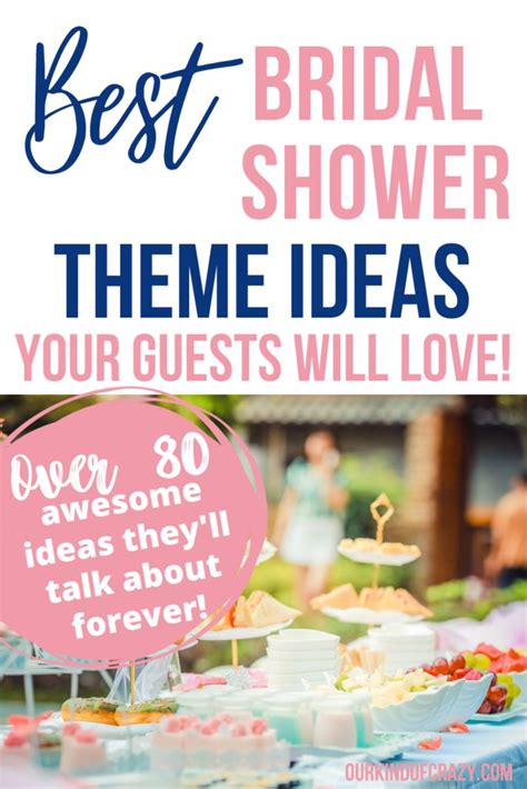 Bridal Shower Themes Ideas She Will Love In Ideas Bridal