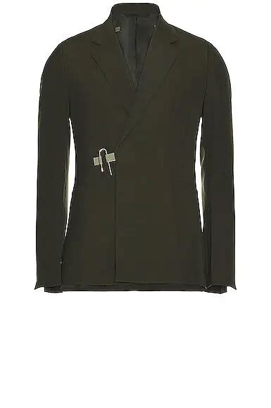 Buy Givenchy U Lock Slim Fit Jacket In Olive Military Green At 55 Off Editorialist