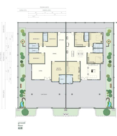 Single Detached House Floor Plan