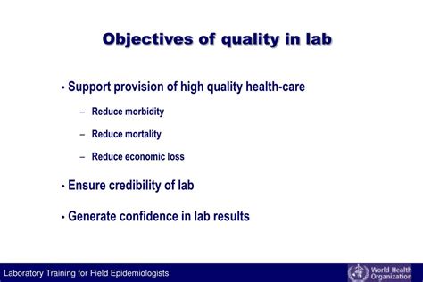 Ppt Quality Assurance In Laboratories Powerpoint Presentation Free Download Id389391