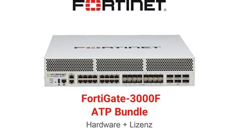 Fortinet FortiGate 3000F ATP Bundle Hardware License FG 3000F