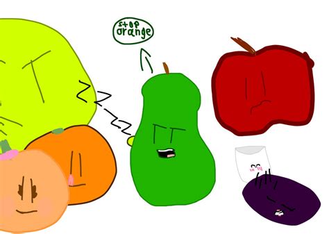 The Whole Annoying Orange Gang By Someremuehlol On Deviantart