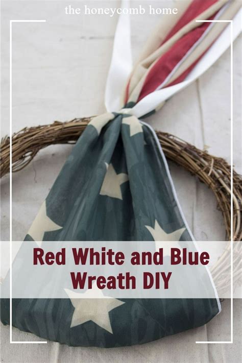 How To Make A Perfectly Patriotic American Flag Wreath Artofit