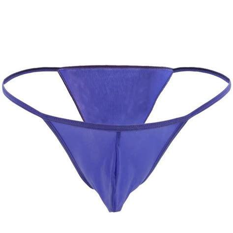 String Homme Sexy Érotique Lingerie Ficelle Slip Tanga Thong Sous vêtements Jockstrap Culottes G