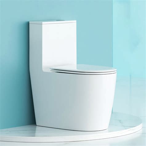 Splash Proof New Design Tornado Flushing System Porcelain Wc One Piece