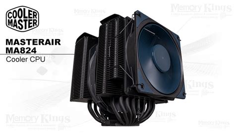 COOLER CPU AIR COOLER MASTER MASTERAIR MA824 BLACK Memory Kings Lo