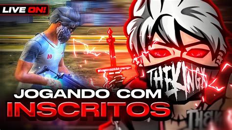 🔥 Live Ff 🔥 Free Fire Ao Vivo 🔥 6x6 4x4 Inscritos 🔥 Sala Personalizada 🔥 Jogando Com Inscritos