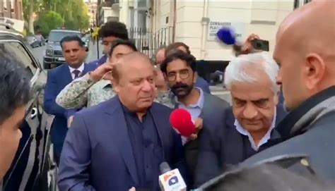 Nawaz Sharif Live Address From London Today