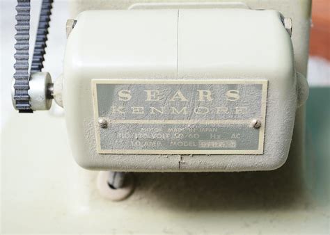 Vintage Sears Kenmore Model 5186 Sewing Machine Ebth