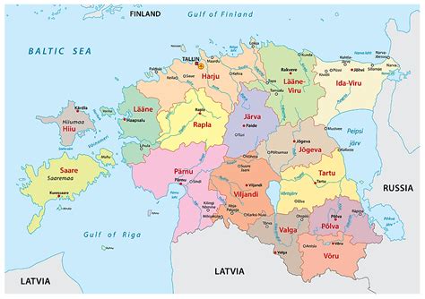 Estonia Maps And Facts World Atlas