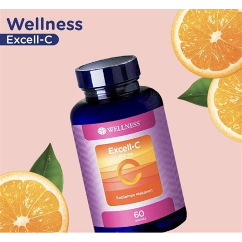 Jual Wellness Excell C Mg Tablets Shopee Indonesia