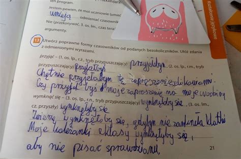 Utw Rz Poprawne Formy Czasownik W Od Podanych Bezokolicznik W