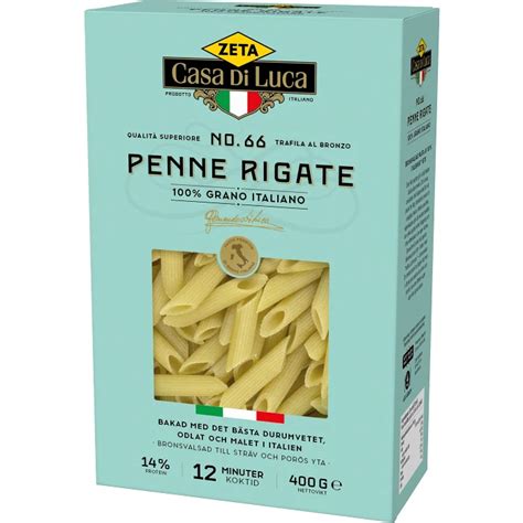 Pasta Penne Rigate G Zeta Handla Mat Online Fr N Din Lokala Ica Butik