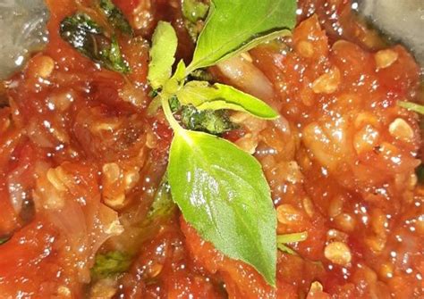 Resep Sambal Tomat Kemangi Oleh Desychrisdiana Cookpad