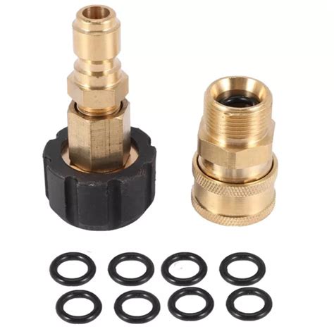 Hochdruckreiniger Adapter Set Stecker M Mm Schwenkbar Auf M