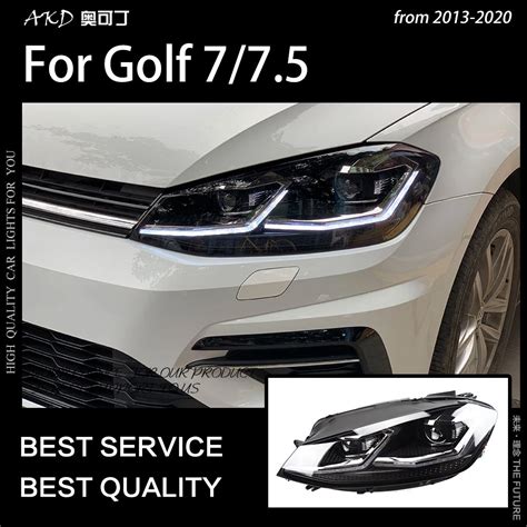 AKD Car Styling For VW Golf 7 5 LED Headlight 2013 2020 Golf 7