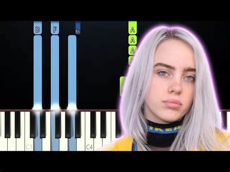 Billie Eilish Tv Piano Tutorial Youtube